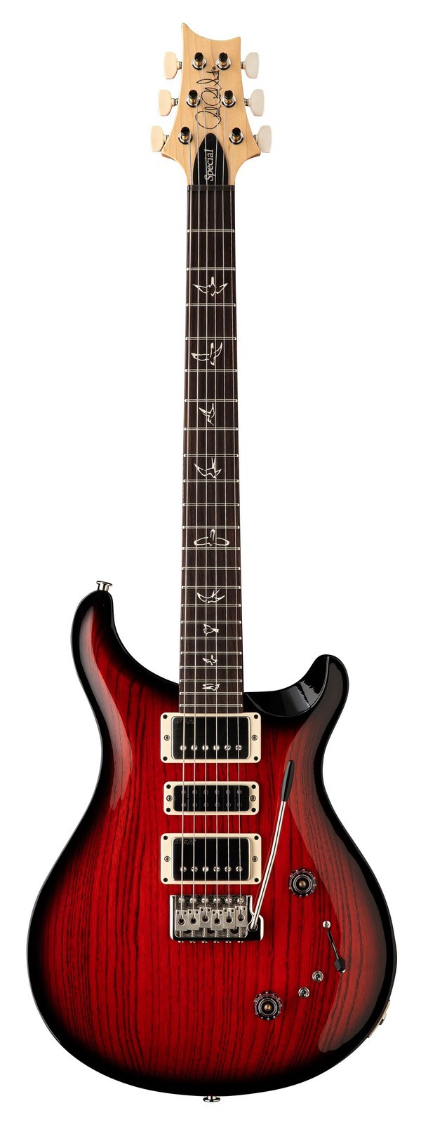 PRS GUITARS SWAMP ASH SPECIAL SCARLET SMOKEBURST