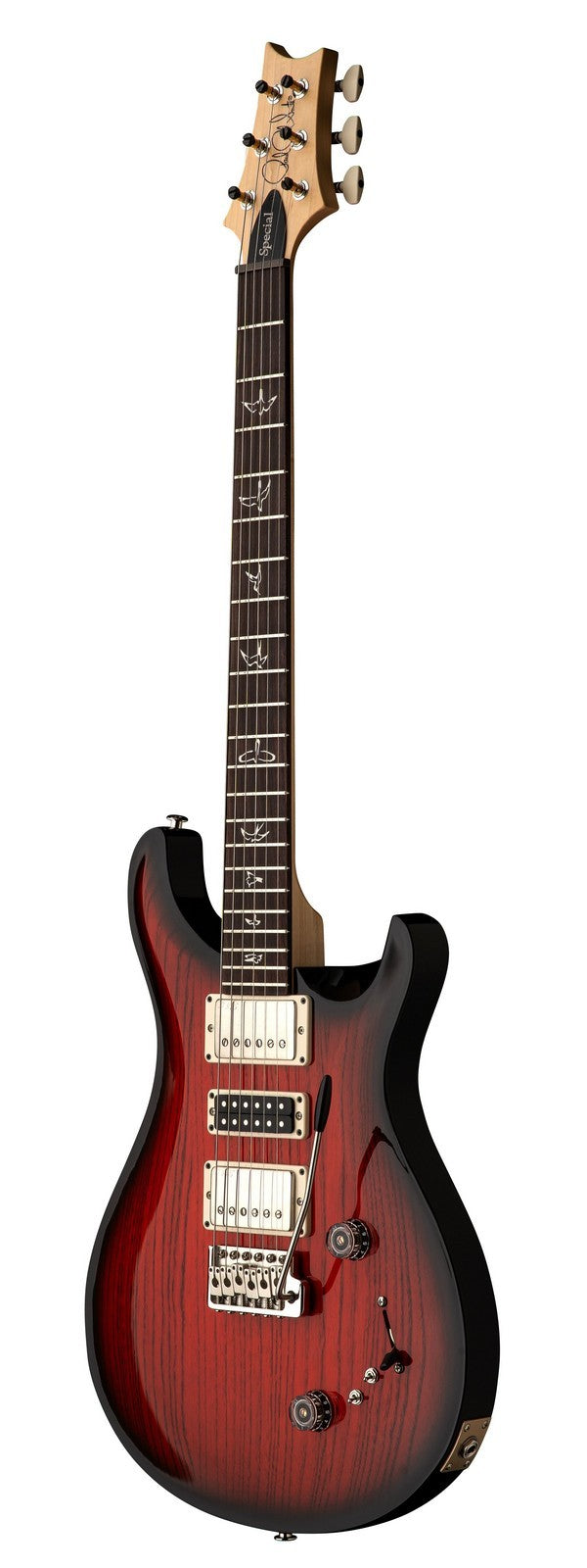 PRS GUITARS SWAMP ASH SPECIAL SCARLET SMOKEBURST