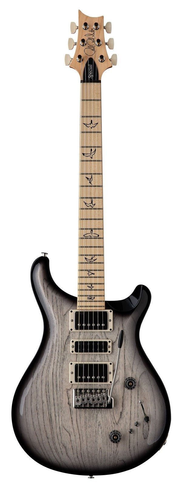 PRS GUITARS SWAMP ASH SPECIAL MAPLE WHITE DOGHAIR SMOKEBURST