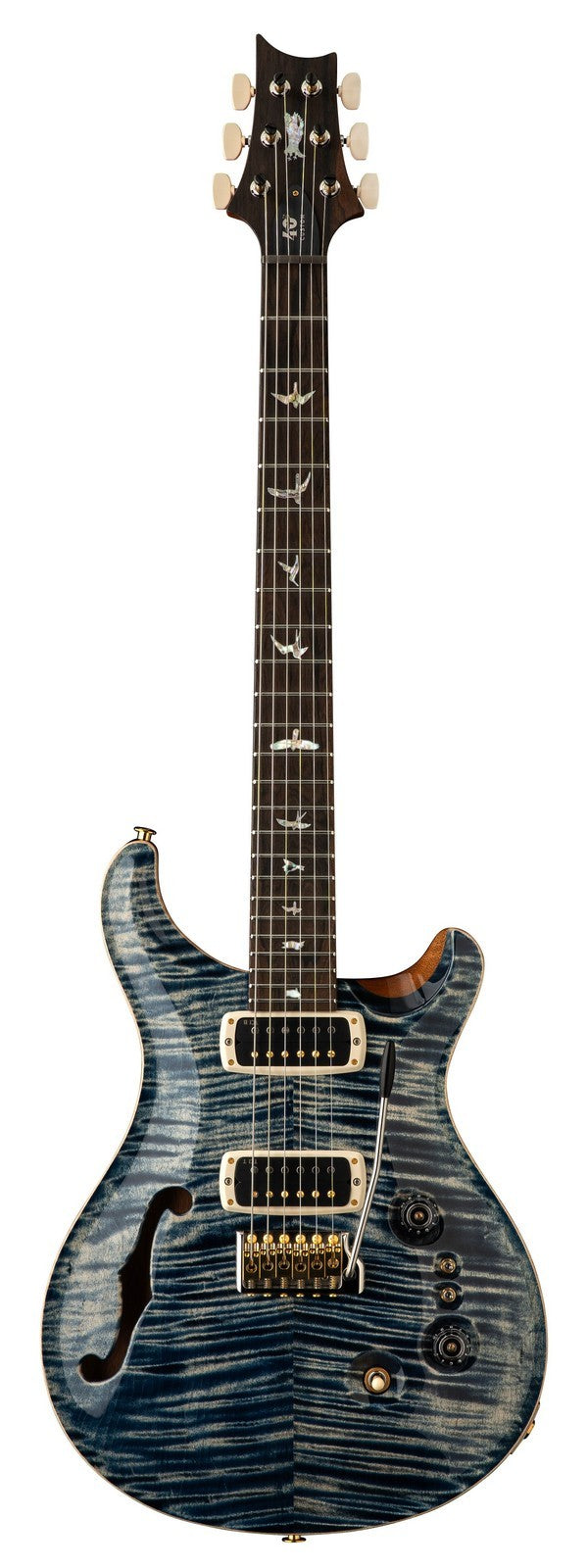 PRS GUITARS 40TH ANNIVERSARY CUSTOM 24-08 SH LIMITED EDITION FADED WHALE BLUE (NAT BACK)