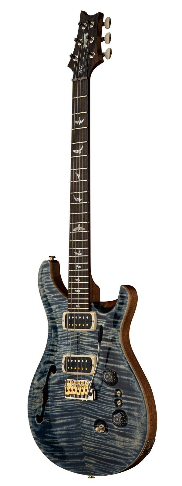 PRS GUITARS 40TH ANNIVERSARY CUSTOM 24-08 SH LIMITED EDITION FADED WHALE BLUE (NAT BACK)