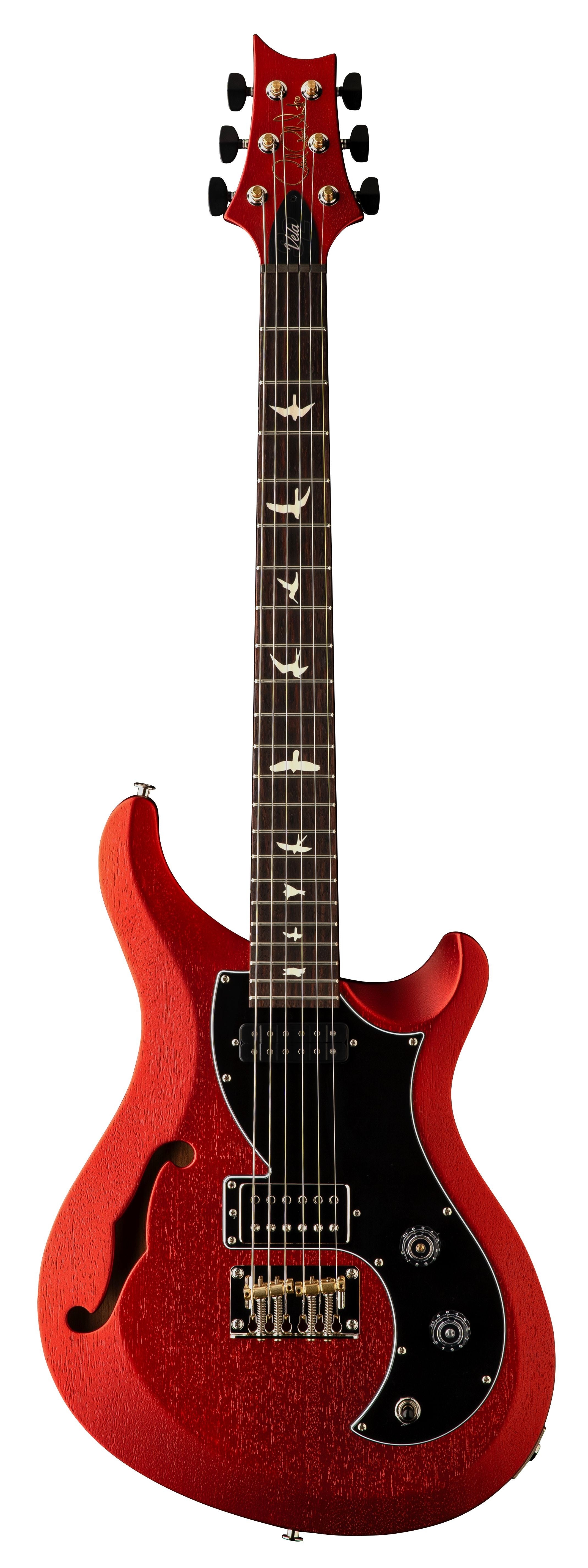 PRS GUITARS S2 VELA SEMI-HOLLOW SATIN RED APPLE METALLIC