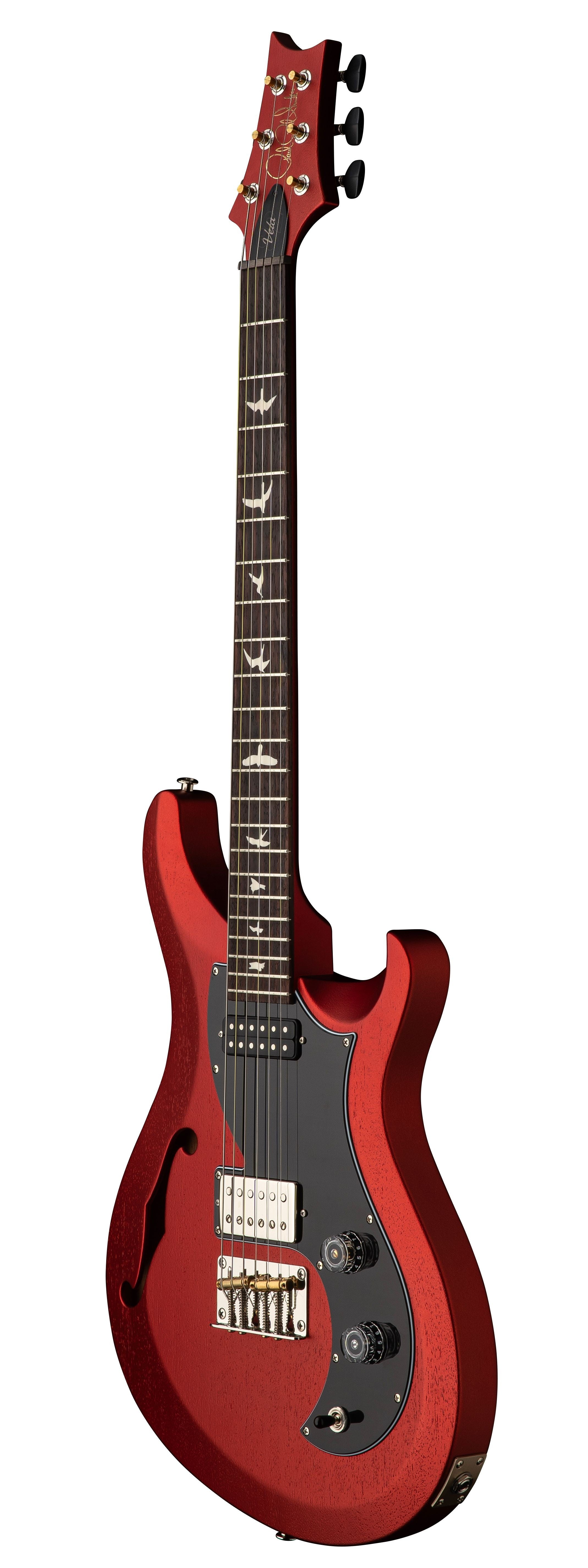 PRS GUITARS S2 VELA SEMI-HOLLOW SATIN RED APPLE METALLIC