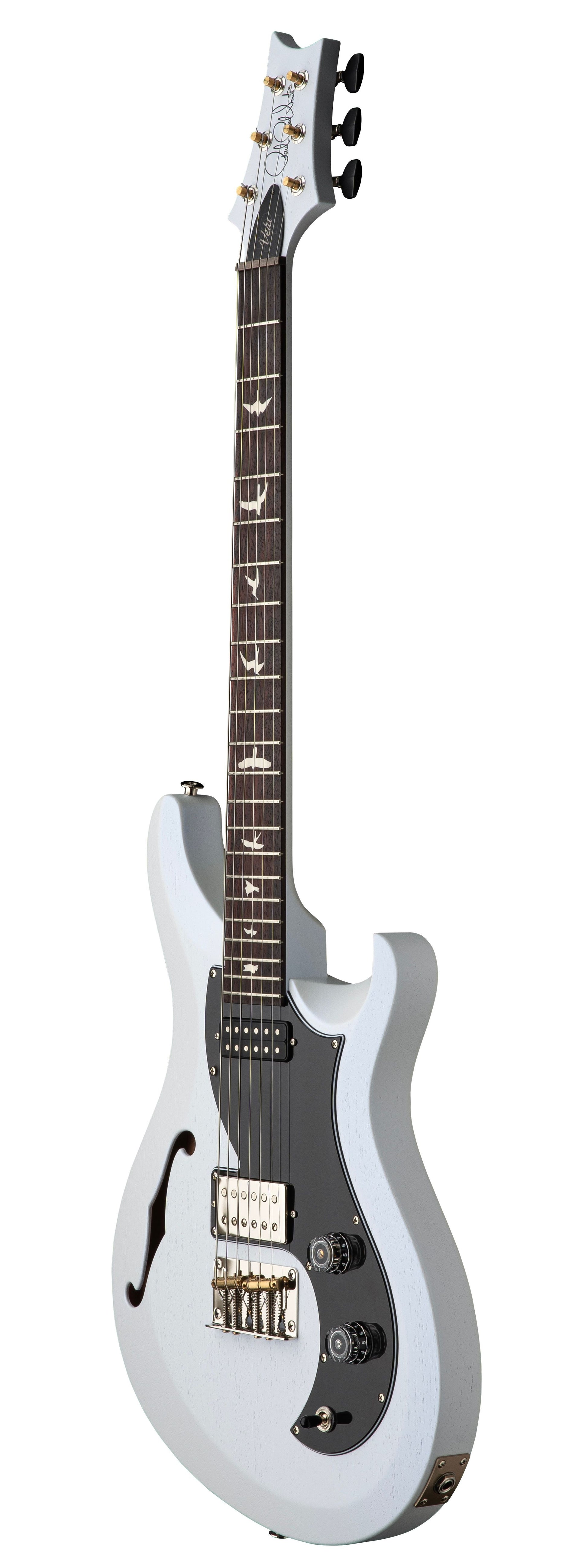 PRS GUITARS S2 VELA SEMI-HOLLOW SATIN PEARL WHITE
