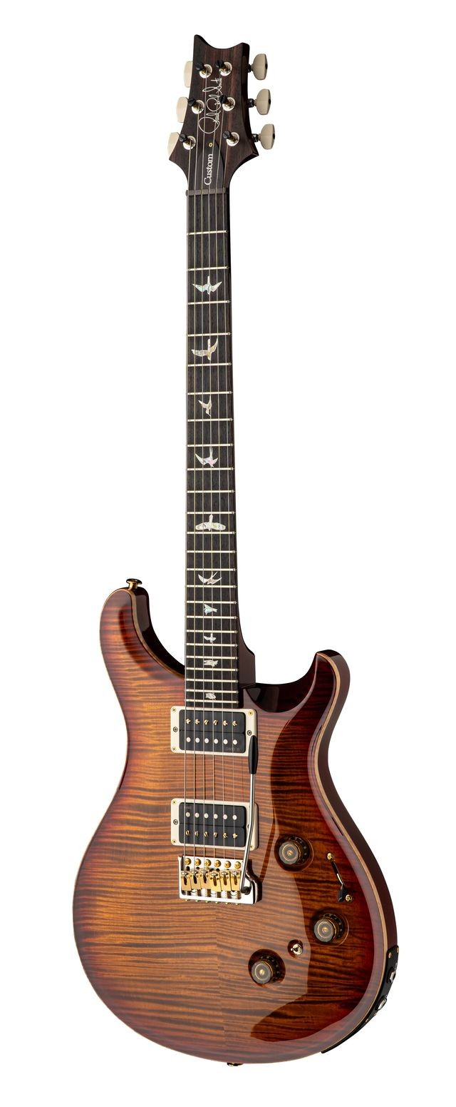 PRS GUITARS CUSTOM 24 PIEZO DARK CHERRY SUNBURST