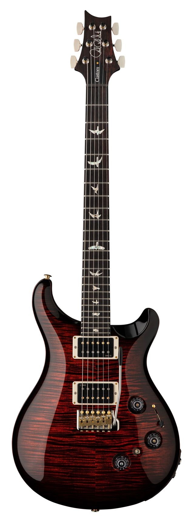 PRS GUITARS CUSTOM 24 PIEZO FIRE SMOKEBURST