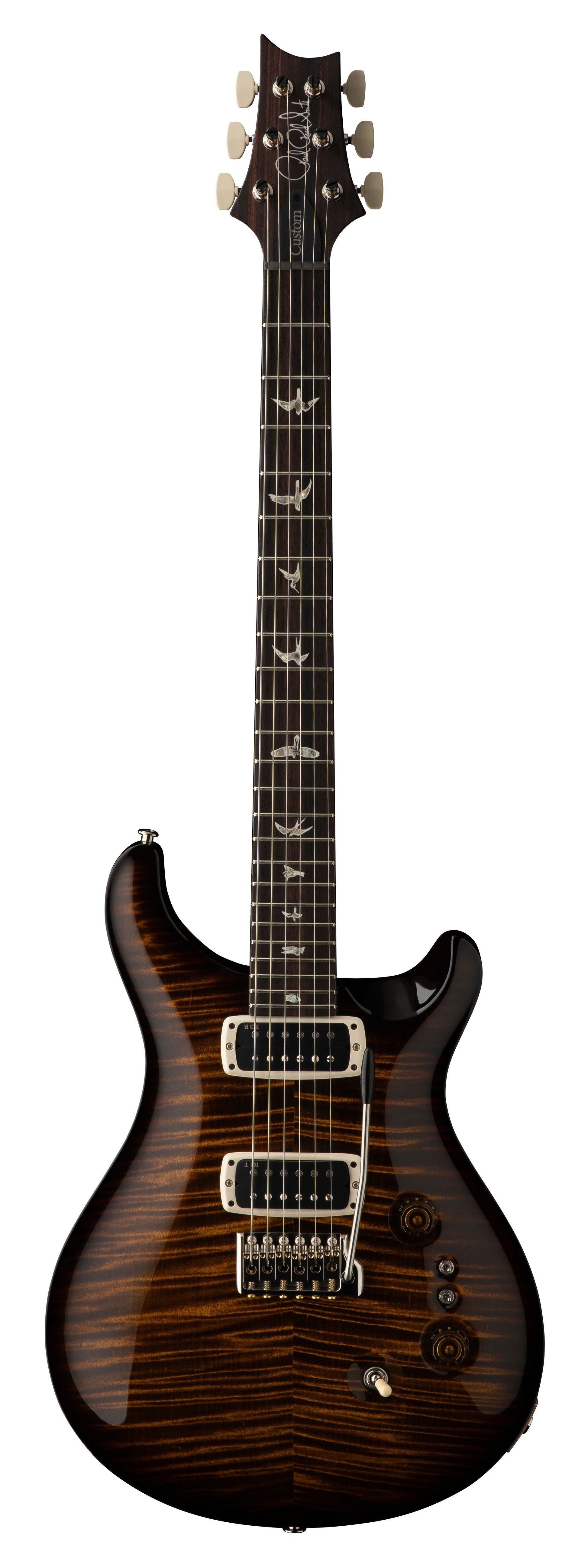 PRS GUITARS CUSTOM 24-08 BLACK GOLD WRAPAROUND BURST