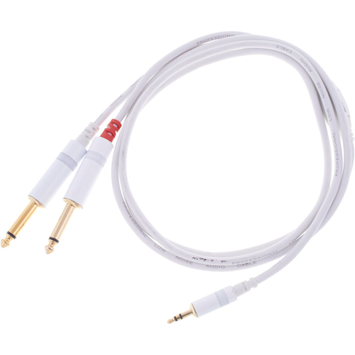 Cordial CFY 3 WPP Snow Cable 2JACK-Minijack Estéreo 3 metros