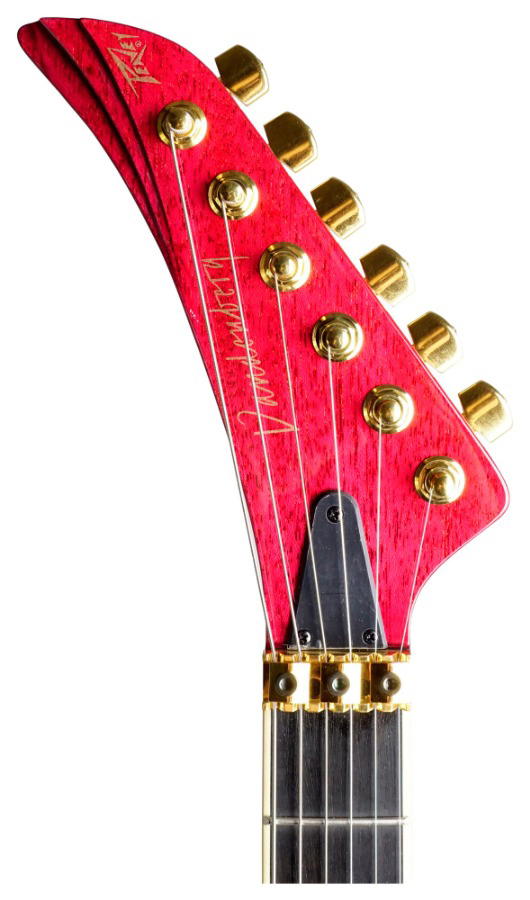 PEAVEY Adrian Vandenberg Signature Guitar - Purple Flame Maple