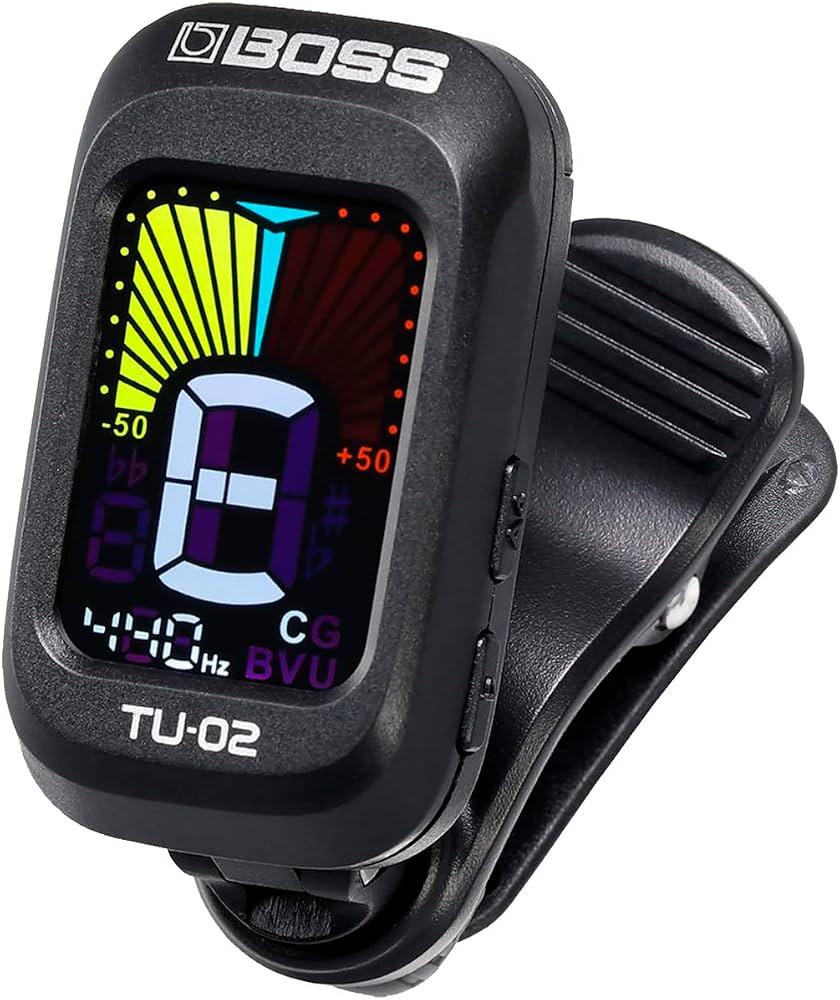 BOSS TU-02 CLIP-ON TUNER