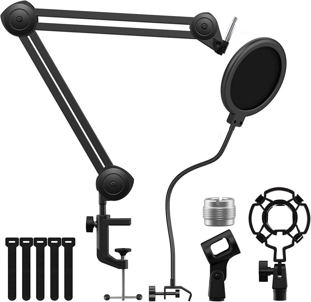 JOYO SOPORTE DE MICRO + ANTIPOP GUITTO EN FLEXO