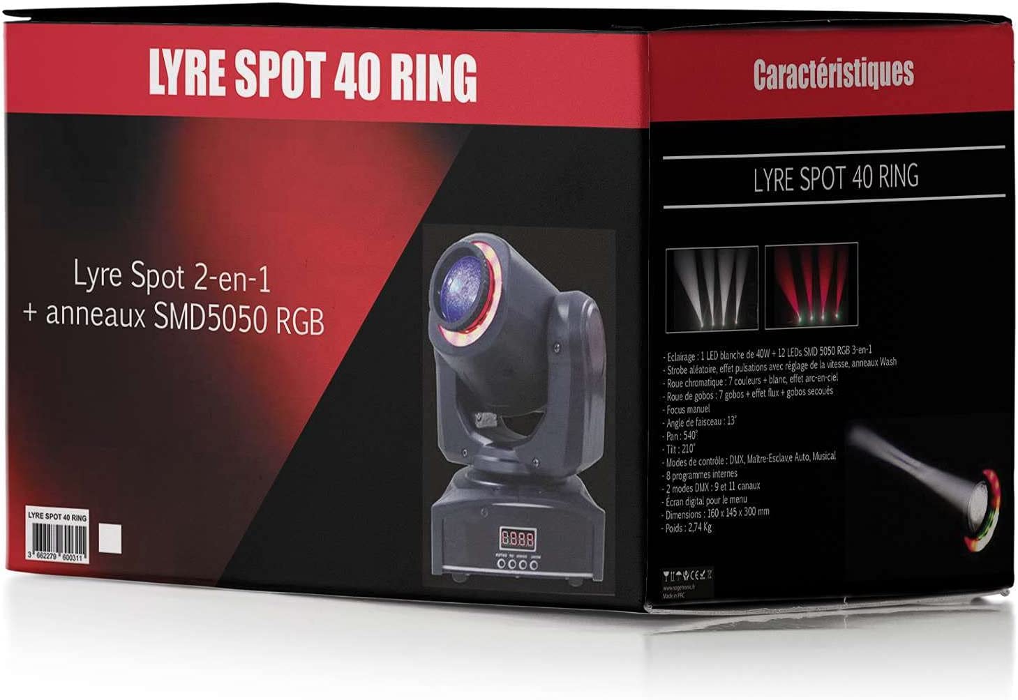 Power Lighting SPOT LED 40W RING