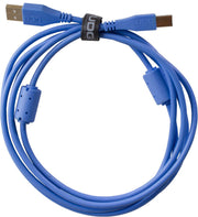 UDG Ultimate USB 2.0 A-B Azul Conec. Recto 1m