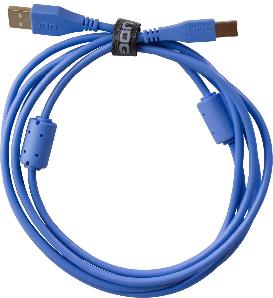 UDG Ultimate USB 2.0 A-B Azul Conec. Recto 1m