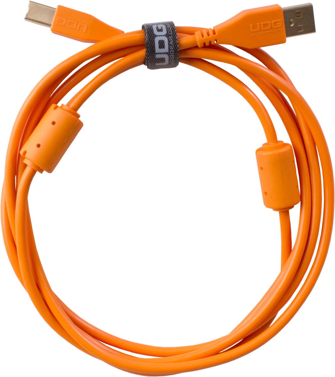 UDG Ultimate USB 2.0 A-B Naranja Conec. Recto 1m