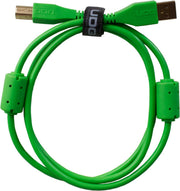 UDG Ultimate USB 2.0 A-B Verde Conec. Recto 2m