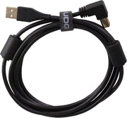 UDG Ultimate USB 2.0 A-B Negro Conec. Ángulo 3m