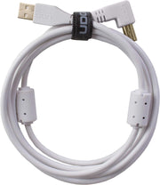 UDG Ultimate USB 2.0 A-B Blanco Conec. Ángulo 1m
