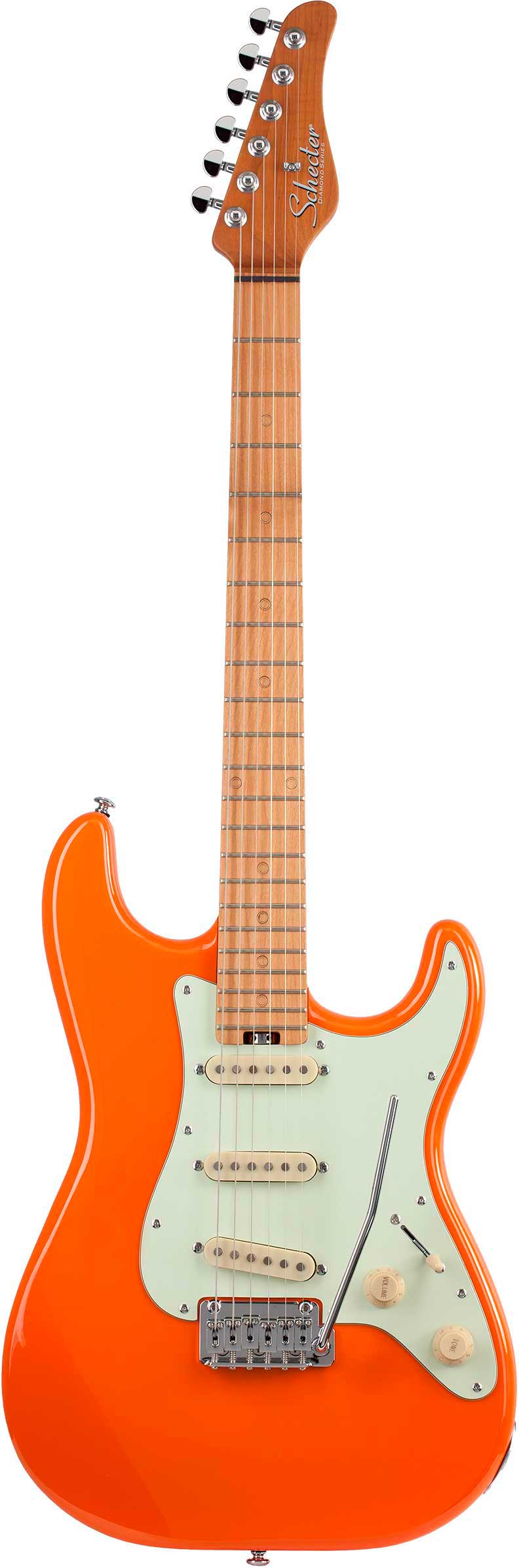 SCHECTER NICK JOHNSTON TRAD SSS A. ORANGE