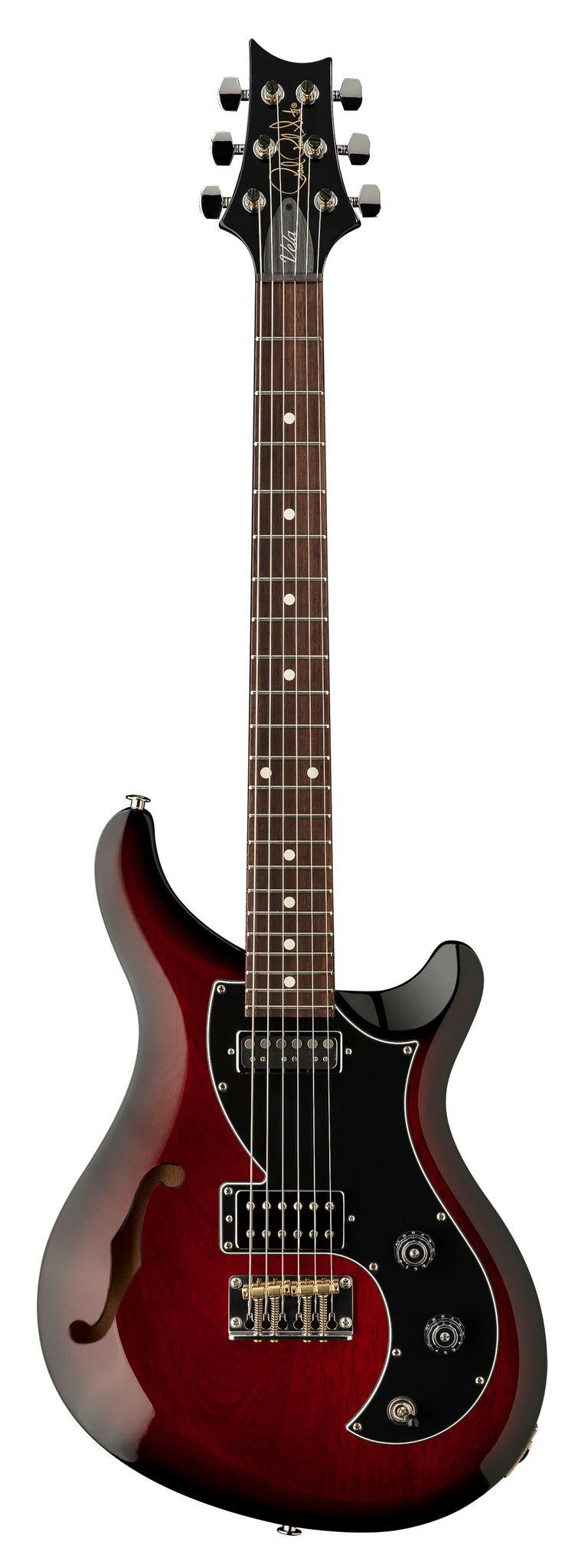 PRS S2 VELA SEMIHOLLOW SCARLET SUNBURST