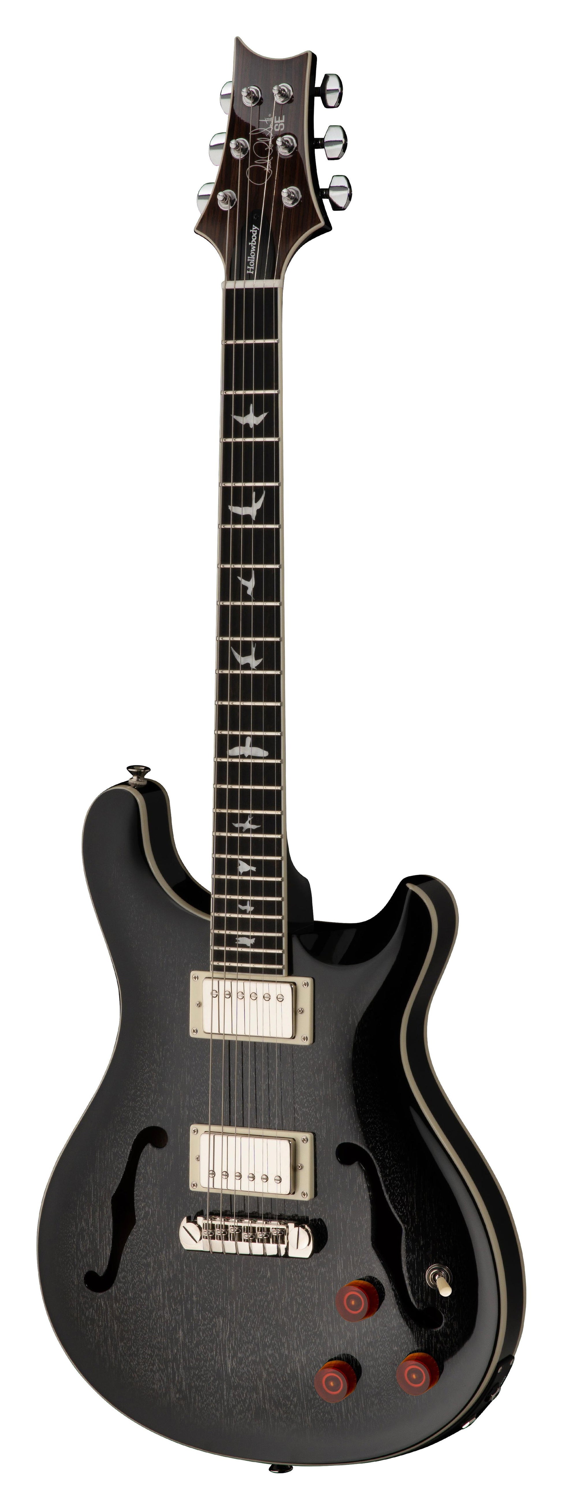 PRS SE HOLLOWBODY STANDARD PIEZO DH DOG HAIR SMOKE