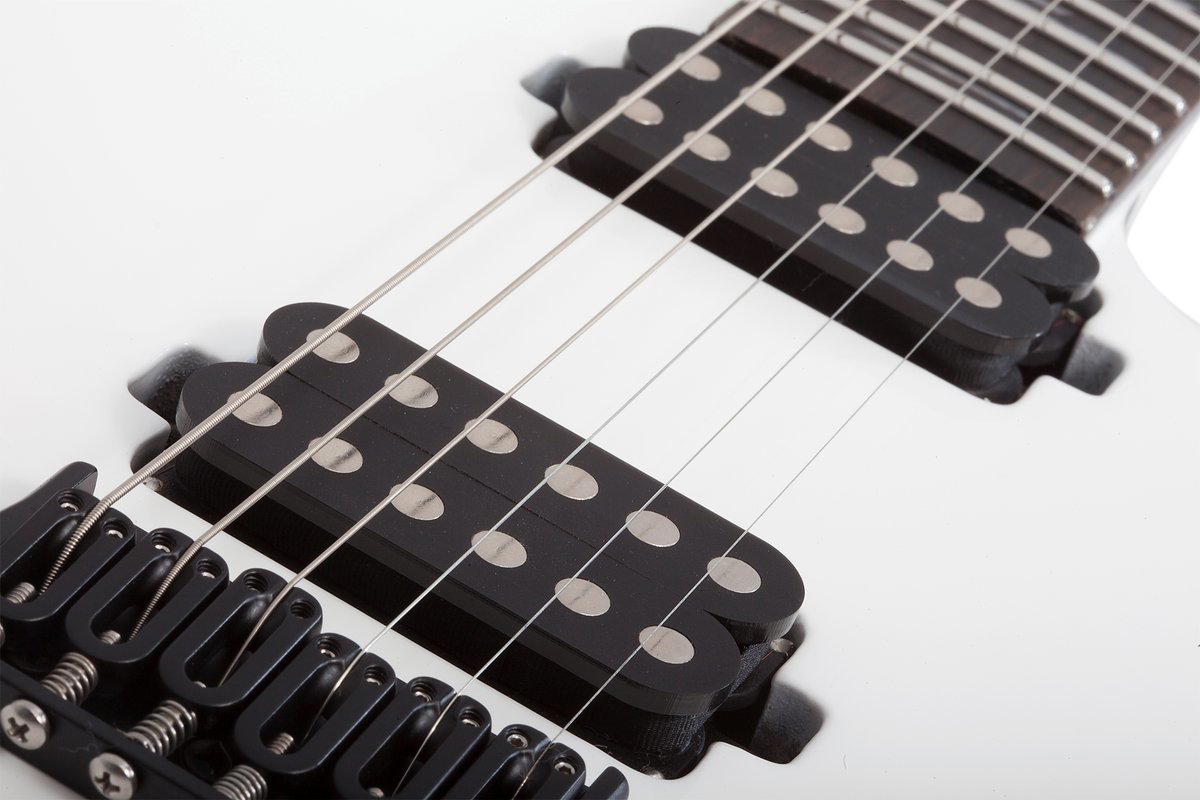 SCHECTER REAPER-6 CUSTOM G.WHT