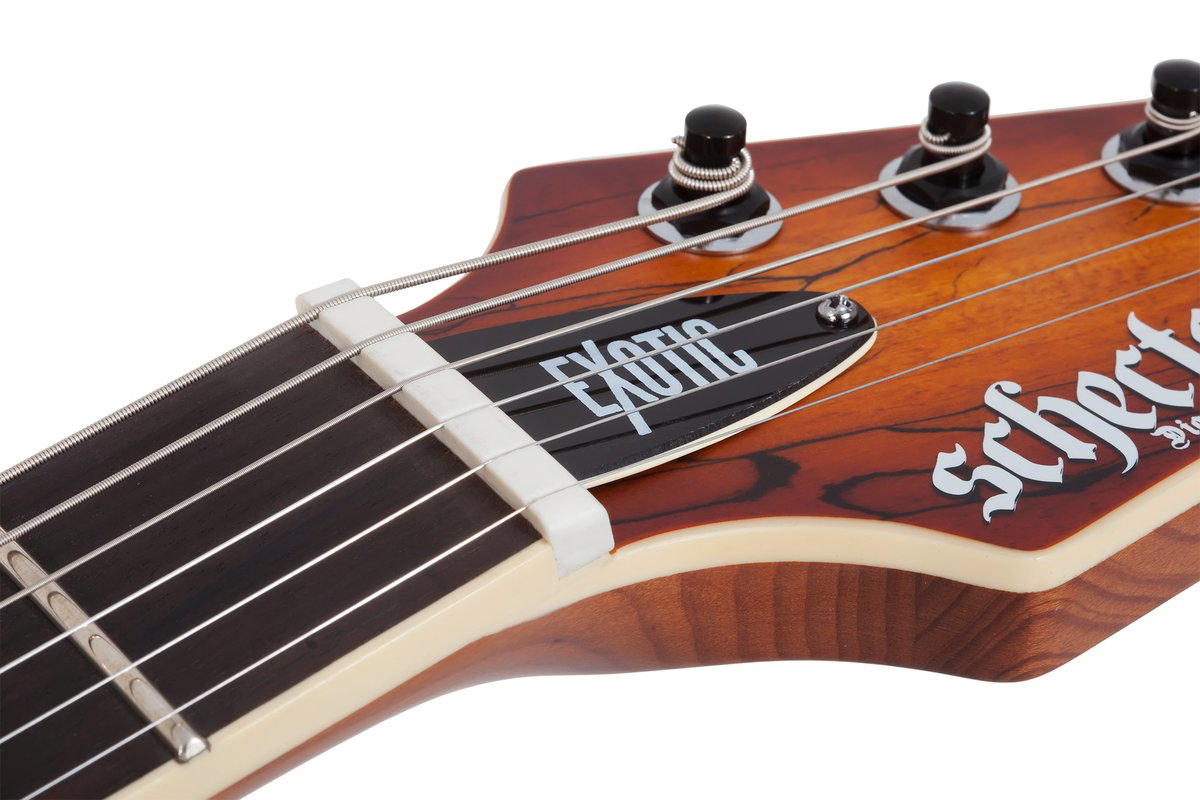 SCHECTER AVENGER EXOTIC SPALTED MAPLE SNVB