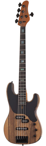 SCHECTER MODEL-T 5 EXOTIC BLACK LIMBA BL