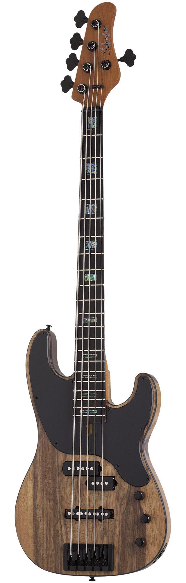 SCHECTER MODEL-T 5 EXOTIC BLACK LIMBA BL