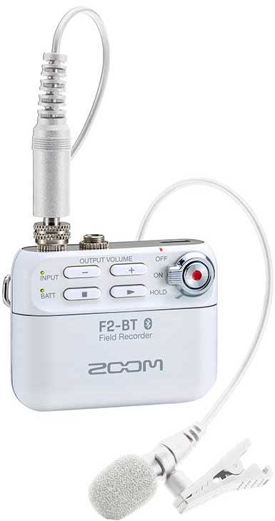Zoom F2-BT White