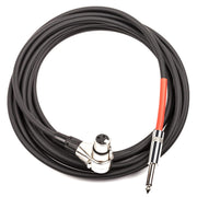 ddrum Right Angle XLR to TS Trigger Cable