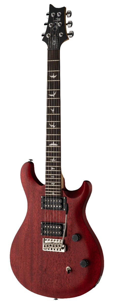 PRS SE CE24 STANDARD SATIN VINTAGE CHERRY