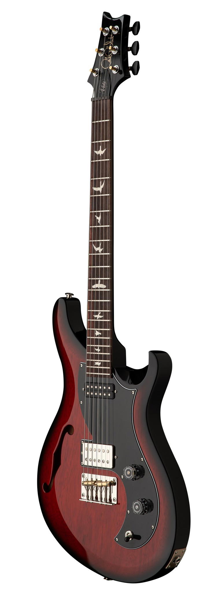 PRS GUITARS S2 VELA SEMIHOLLOW SCARLET SUNBURST