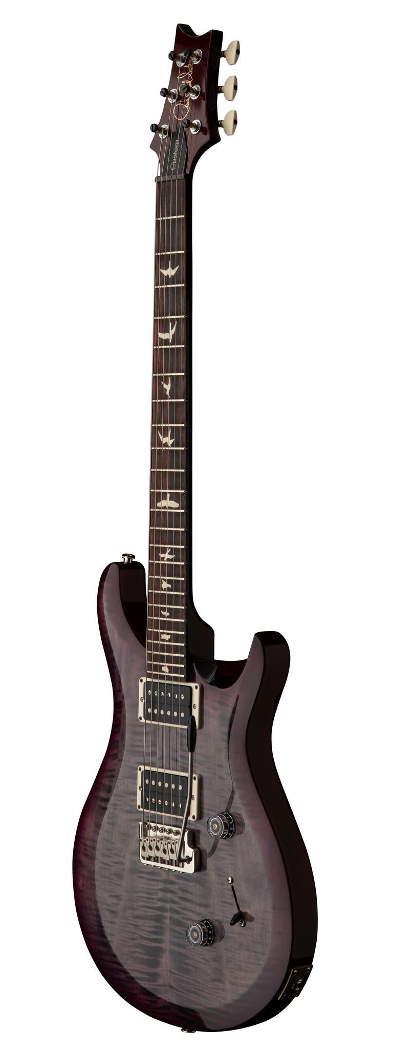 PRS GUITARS S2 CUSTOM 24 FADED GRAY BLACK PURPLE BURST