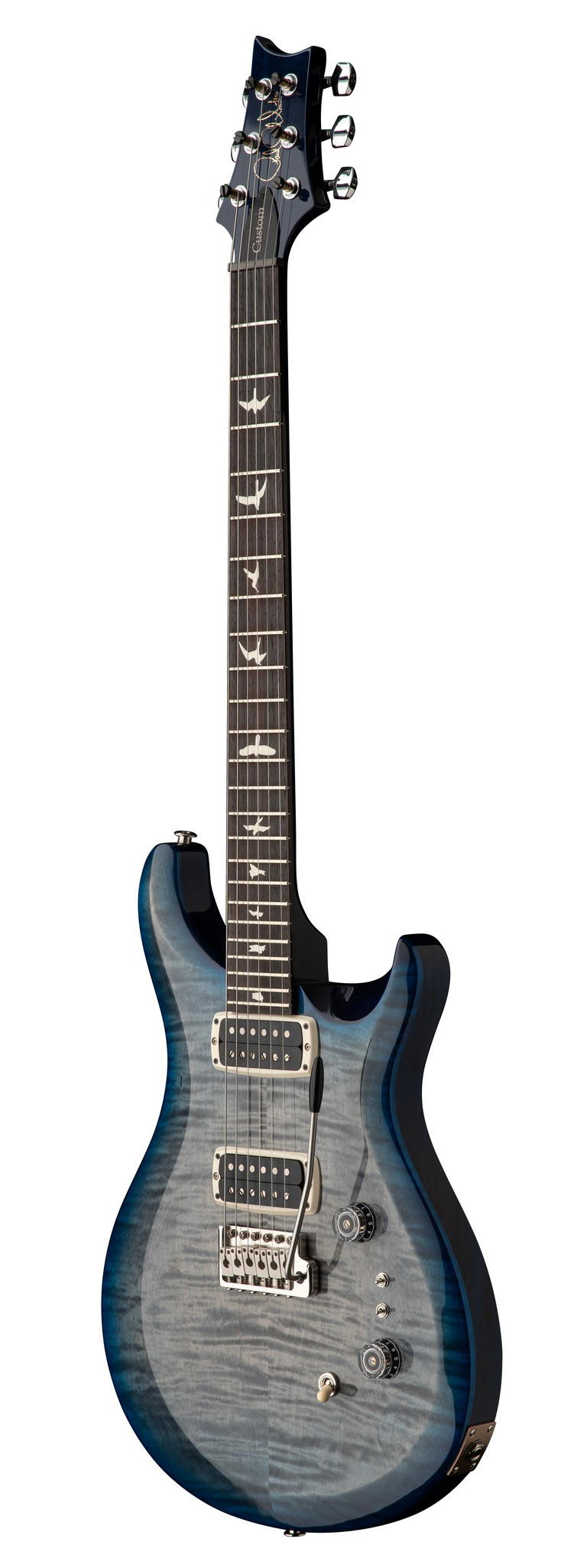 PRS GUITARS S2 CUSTOM 24-08 FADED GRAY BLACK BLUE BURST
