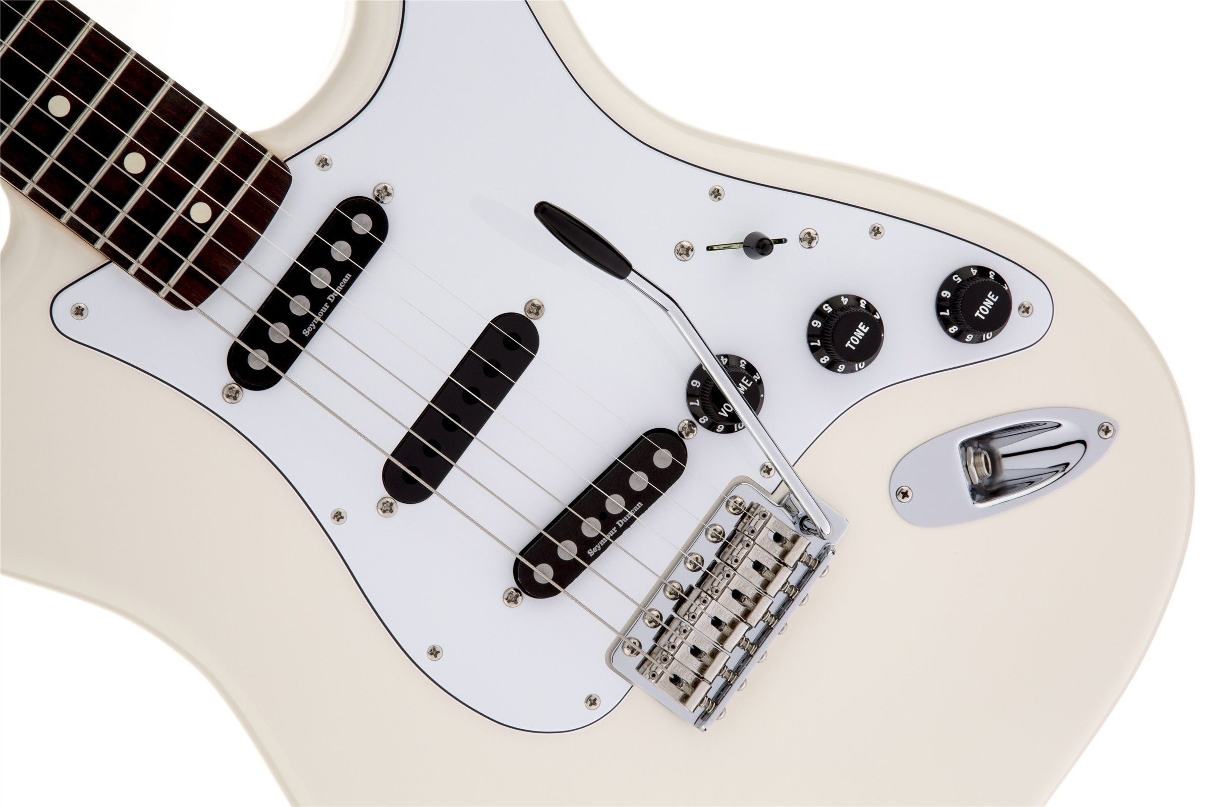FENDER RITCHIE BLACKMORE STRATO BLANCA RW