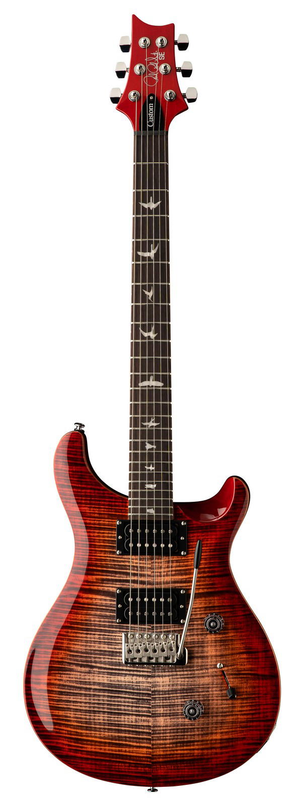 PRS GUITARS SE CUSTOM 24 CHARCOAL CHERRY BURST