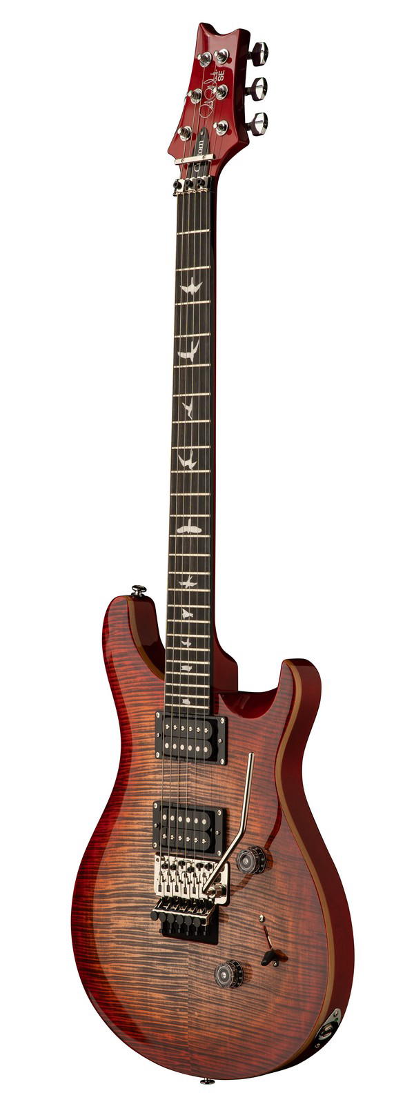 PRS GUITARS SE FLOYD CUSTOM 24 CHARCOAL CHERRY BURST