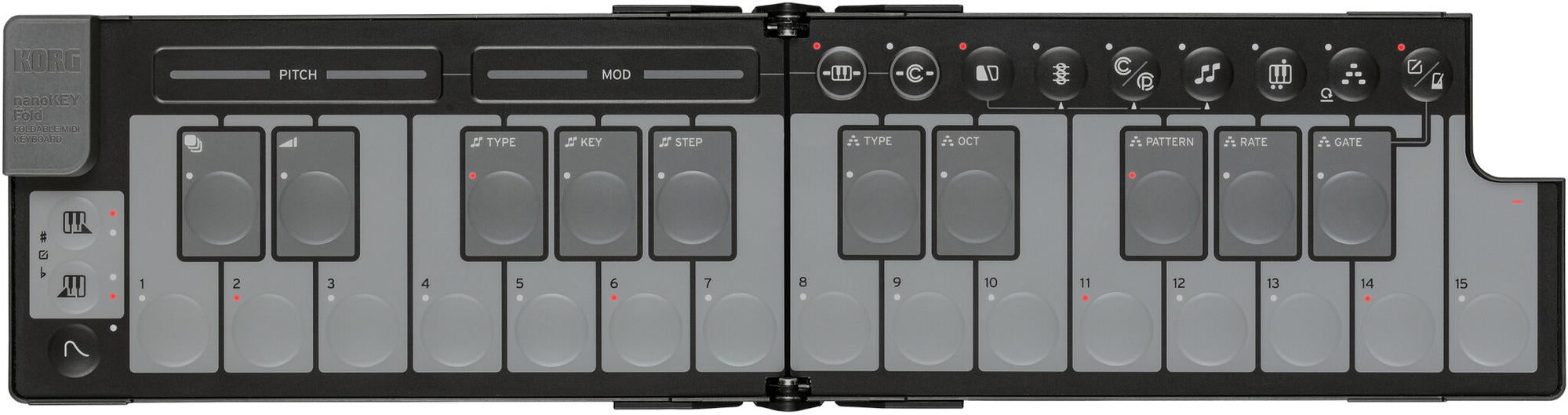 KORG NANOKEY FOLD BLACK