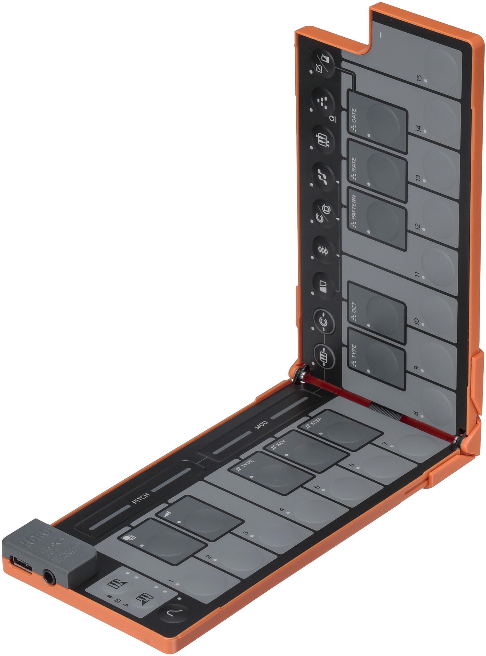 KORG NANOKEY FOLD LAVA ORANGE