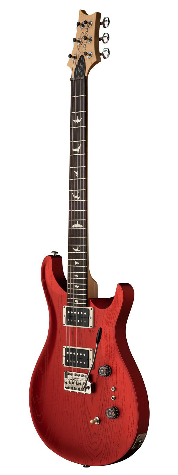 PRS GUITARS CE24-08 SWAMP ASH SATIN RED APPLE METALLIC LTD