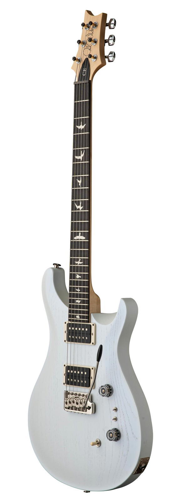PRS GUITARS CE24-08 SWAMP ASH SATIN PEARL WHITE LTD