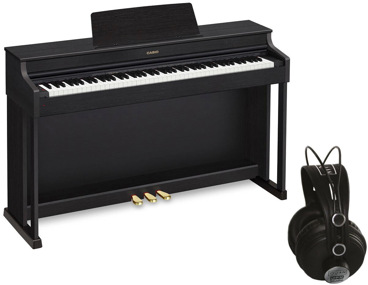 CASIO CELVIANO AP-470BK + AURICULARES QHP30