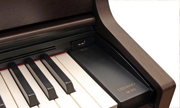 CASIO CELVIANO AP-470BN + AURICULARES QHP30