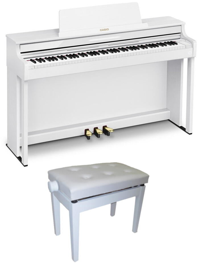 CASIO CELVIANO AP-550WE + BANQUETA BGM