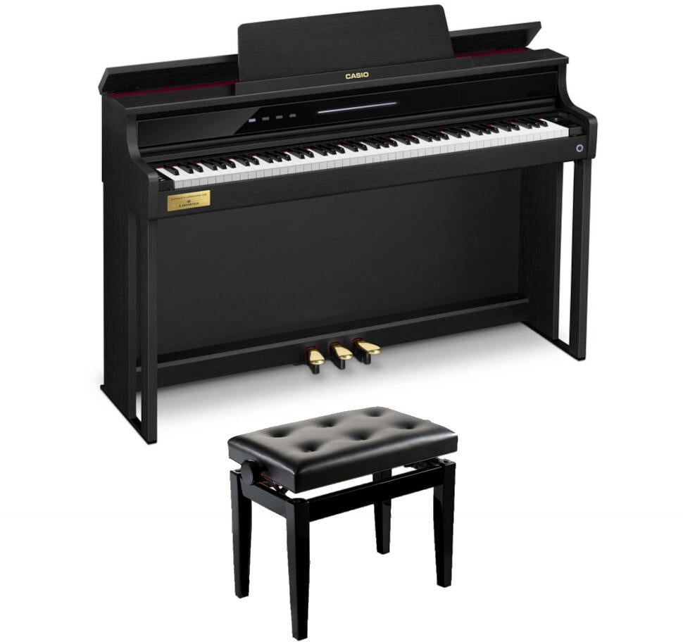 CASIO CELVIANO AP-750BK + BANQUETA BGM