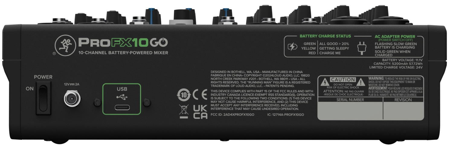 MACKIE PROFX10GO