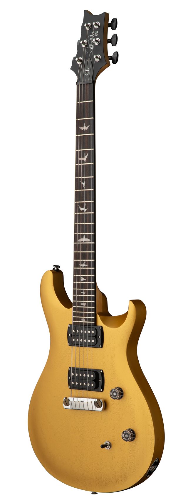 PRS GUITARS SE CE24 STANDARD SATIN STOPTAIL METALLIC GOLD