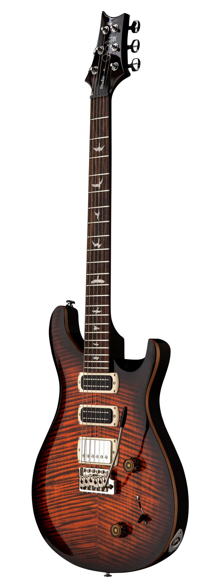 PRS SE STUDIO ORANGE TIGER SMOKEBURST