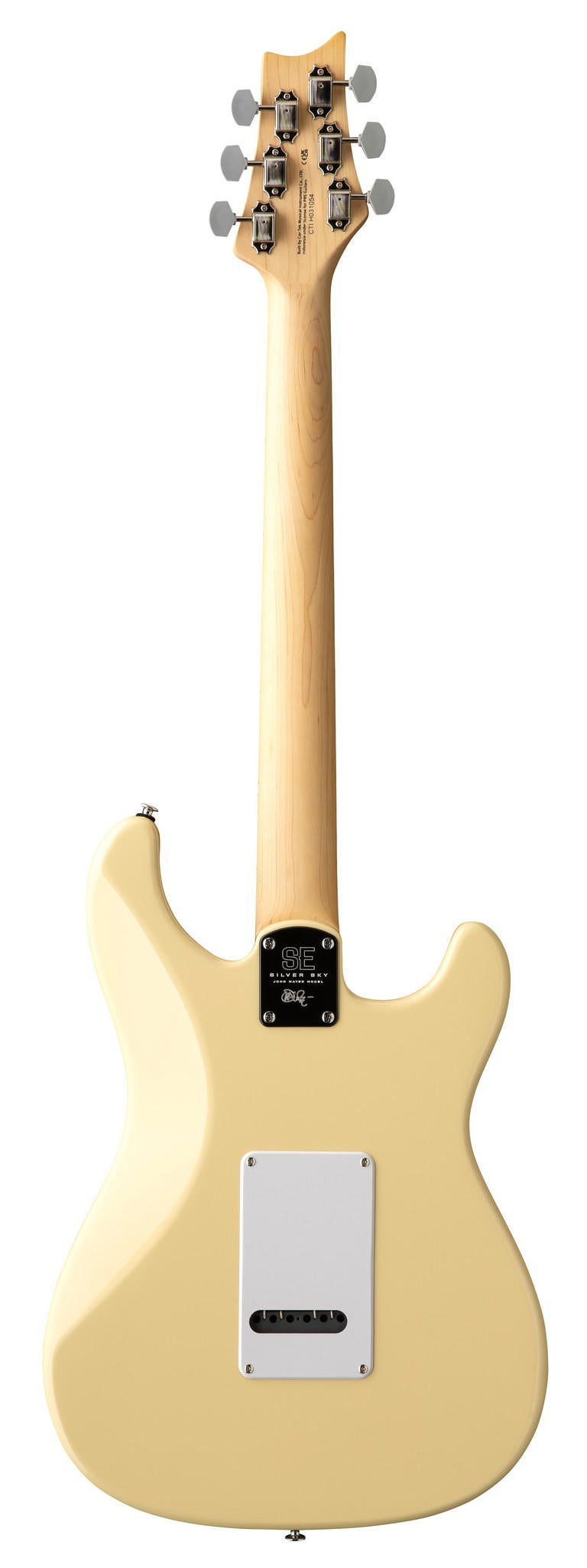 PRS GUITARS SE SILVER SKY MAPLE LH MOON WHITE
